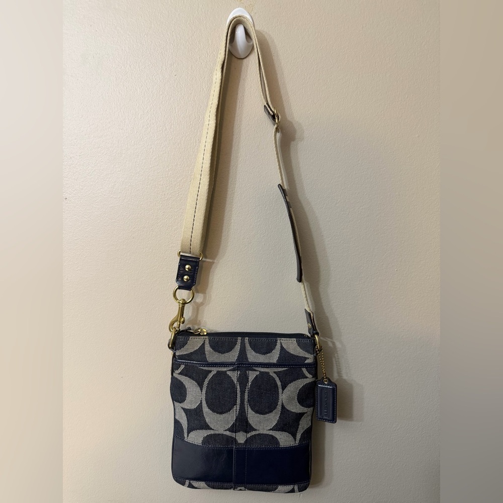 COACH Vintage DENIM Crossbody Bag 41722